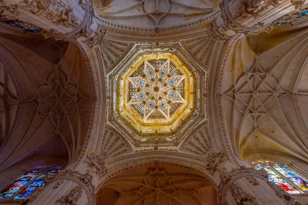 Burgos Spagna Giugno 2022 Interno Della Cattedrale Nella Città Spagnola — Foto Stock