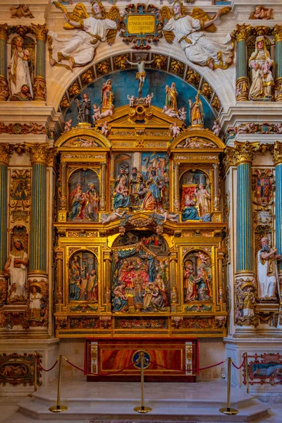 2022年6月4日スペイン ブルゴス スペインの町ブルゴスの大聖堂内部 — ストック写真