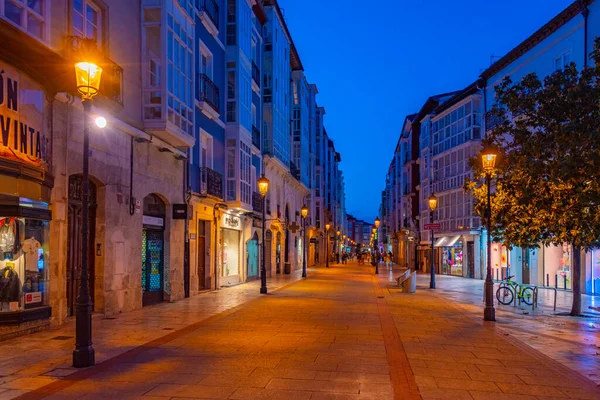 Burgos Spanje Juni 2022 Uitgaansleven Straat Burgos Spanje — Stockfoto