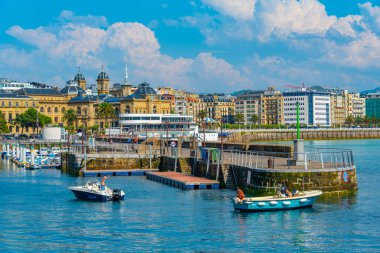 San Sebastian, İspanya, 2 Haziran 2022 İspanya limanı San Sebastian, İspanya.