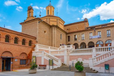 Tarazona, İspanya, 30 Mayıs 2022: Assisi 'li Aziz Francis Kilisesi, Tarazona, İspanya.