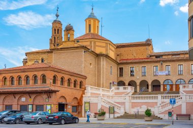 Tarazona, İspanya, 30 Mayıs 2022: Assisi 'li Aziz Francis Kilisesi, Tarazona, İspanya.