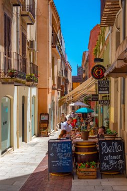 Rakamlar, İspanya, 28 Mayıs 2022: İspanyol şehir figürlerinin merkezi..