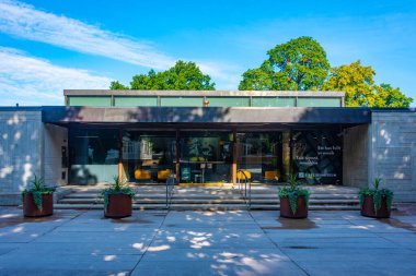 Turku, Finlandiya, 20 Temmuz 2022: Turku, Finlandiya 'daki Sibelius Müzesi.