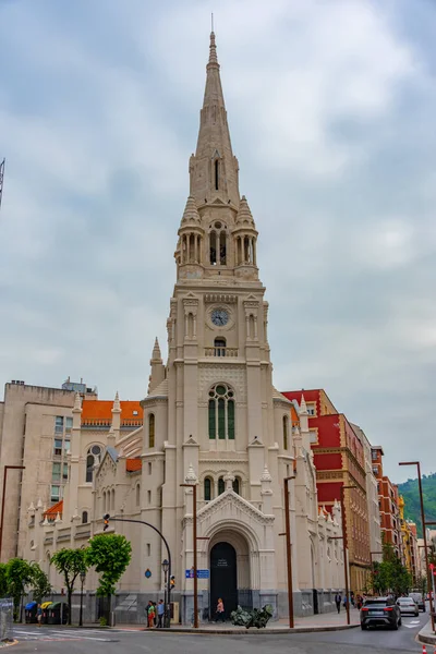 2022年6月3日 西班牙毕尔巴鄂 毕尔巴鄂圣约瑟教堂 — 图库照片