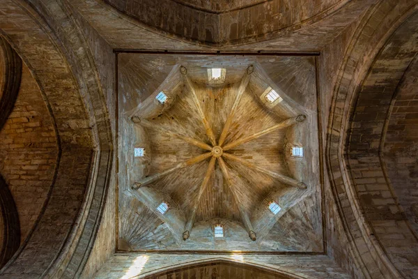 Vallbona Les Monges 스페인 2022 Interior Cistercieran Monan Santa Maria — 스톡 사진