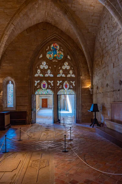 Vallbona Les Monges Spain May 2022 Interior Cistercian Monastery Santa — Stock Photo, Image