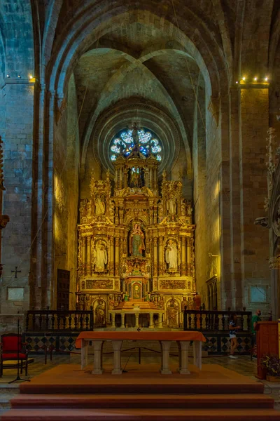 Santes Creus España Mayo 2022 Interior Del Monasterio Santes Creus — Foto de Stock