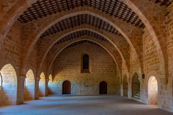 산타크루스 2022 Refectory Monastery Santes Creus Spain — 스톡 사진