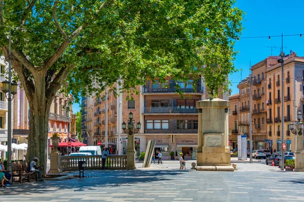 Rakamlar Spanya Mayıs 2022 Spanyol Şehir Figürlerinin Merkezi — Stok fotoğraf
