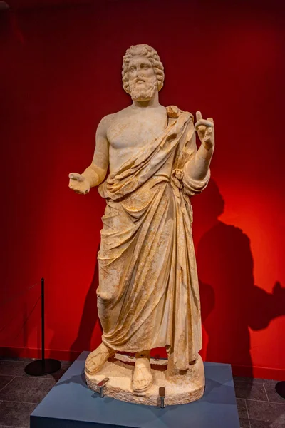 Escala Spanien Maj 2022 Skulptur Museum Romerska Ruiner Antika Platsen — Stockfoto