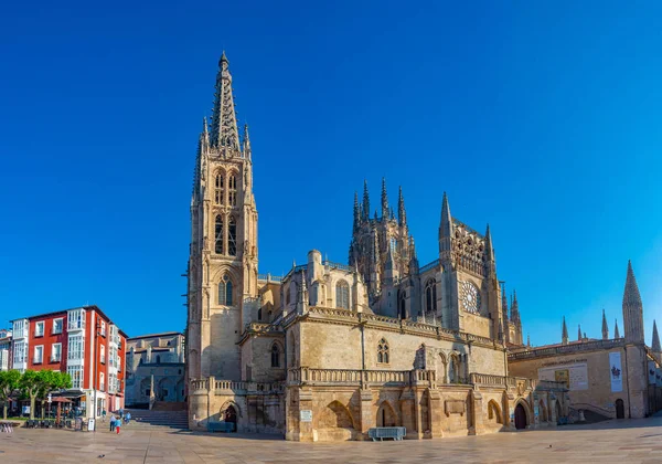 Burgos Spain Червня 2022 Вид Собору Іспанському Місті Бургос — стокове фото
