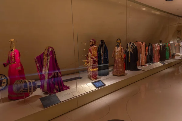 Ντόχα Κατάρ Ιανουαρίου 2022 Αντικείμενα Μέσα Στο Εθνικό Μουσείο Του — Φωτογραφία Αρχείου