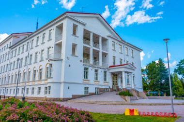 Seinajoki, Finlandiya, 24 Temmuz 2022: Seinajoki Üniversitesi müzik fakültesi.