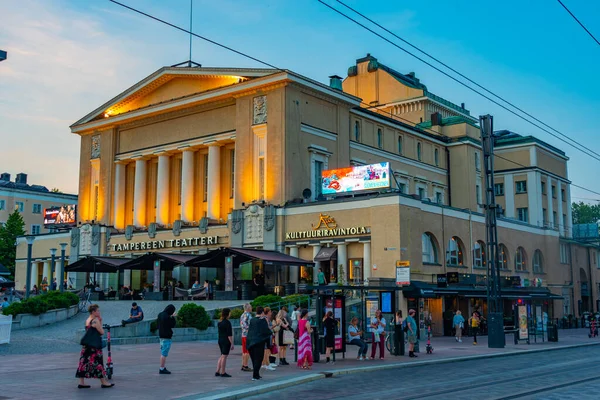 Tampere Finnland Juli 2022 Sonnenuntergangstheater Tampere Finnland — Stockfoto
