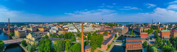 Tampere Finnland Juli 2022 Blick Auf Den Keskustori Platz Tampere — Stockfoto