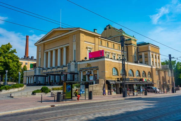 Tampere Finnland Juli 2022 Blick Auf Das Theater Tampere Finnland — Stockfoto