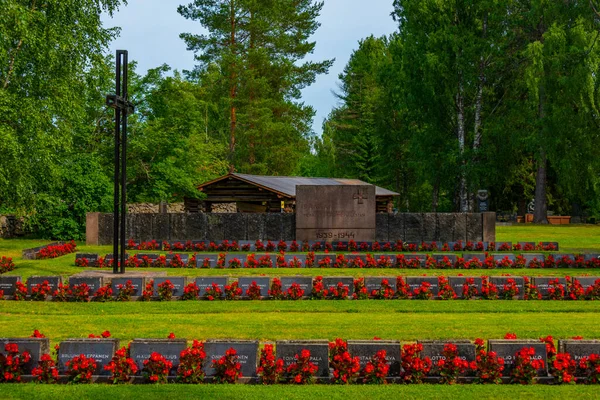 Кеуруу Финляндия Июля 2022 Года Милитарное Кладбище Кеуруу Финляндия — стоковое фото