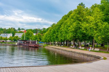 Lappeenranta, Finlandiya, 26 Temmuz 2022: Finlandiya 'nın Lappeenranta kenti.
