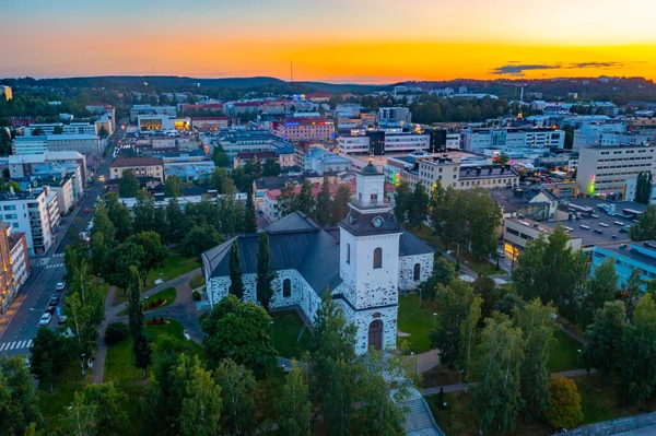 핀란드의 2022 핀란드의 성당의 파노라마 — 스톡 사진