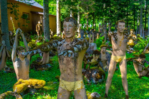 2022年7月26日フィンランド コイタンラハティ フィンランド パリッカラ彫刻公園 — ストック写真