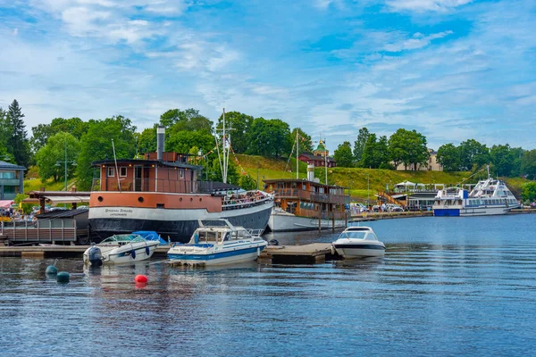 Lappeenranta Finnland Juli 2022 Uferpromenade Der Finnischen Stadt Lappeenranta — Stockfoto