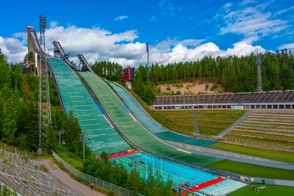 Лахті Фінляндія Липня 2022 Року Спортивний Стадіон Фінському Місті Лахті — стокове фото