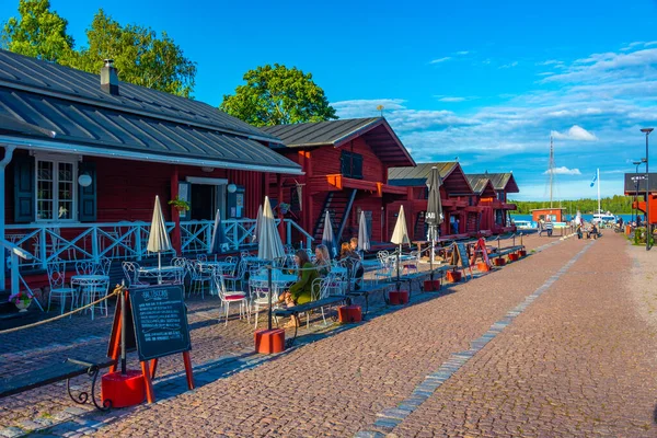 Loviisa Finnland Juli 2022 Waterfront Finnischen Loviisa — Stockfoto