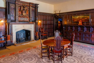 Cardiff, Galler, 16 Eylül 2022: Galler 'in başkenti Cardiff yakınlarındaki St. Fagans Şatosu.