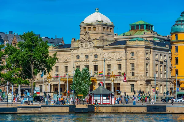 2022年8月2日 瑞典斯德哥尔摩 瑞典斯德哥尔摩皇家剧院 — 图库照片