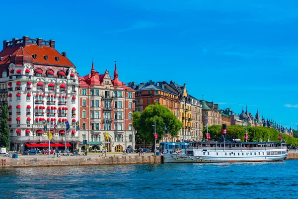 Stockholm, İsveç, 2 Ağustos 2022: Stockholm, İsveç 'teki güzel otel diplomatı.