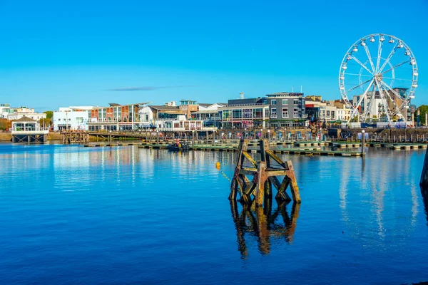 Cardiff Wales September 2022 Mermaid Quay Der Walisischen Hauptstadt Cardiff — Stockfoto