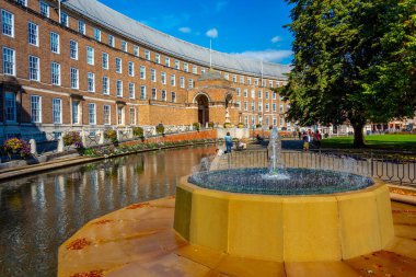 Bristol, İngiltere, 18 Eylül 2022: İngiltere 'deki Bristol Şehir Konseyi.