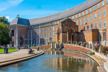 Bristol, İngiltere, 18 Eylül 2022: İngiltere 'deki Bristol Şehir Konseyi.