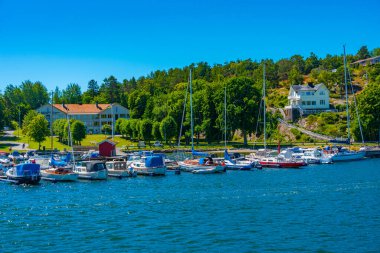 Goteborg, İsveç, 10 Temmuz 2022: Göteborg Takımadaları, İsveç.