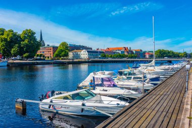 Halmstad, İsveç, 12 Temmuz 2022: Halmstad.IMAGE