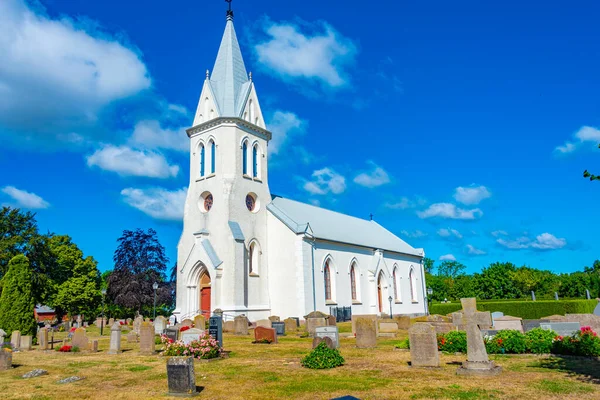 올란드 스웨덴 2022 New Kalla Church Oland Island Sweden Image — 스톡 사진