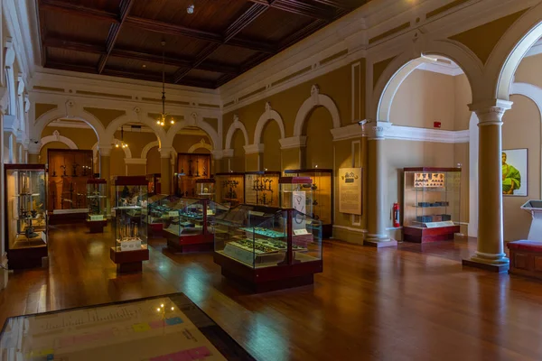 2022年1月18日 斯里兰卡科伦坡 斯里兰卡科伦坡国家博物馆的内部 — 图库照片