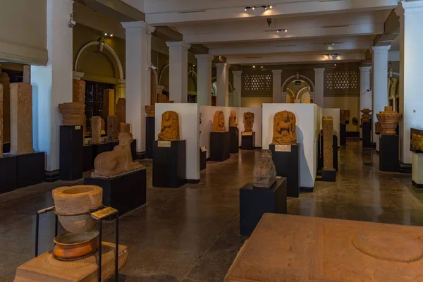 2022年1月18日 斯里兰卡科伦坡 斯里兰卡科伦坡国家博物馆的内部 — 图库照片