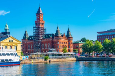 Helsingborg, İsveç, 13 Temmuz 2022: İsveç Belediyesi Helsingborg.IMAGE