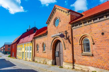 Karlshamn, İsveç, 14 Temmuz 2022: Kristianstad, İsveç 'teki Sjofartens Müzesi