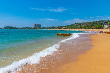 Unawatuna, Sri Lanka, 21 Ocak 2022 Sri Lanka Unawatuna plajı.