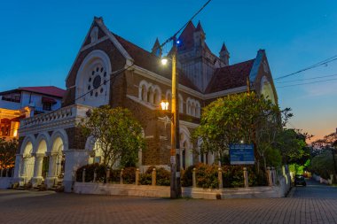 Galle, Sri Lanka, 20 Ocak 2022: Galle, Sri Lanka 'daki Azizler Kilisesi.