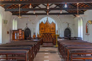 Colombo, Sri Lanka, 19 Ocak 2022: Colombo, Sri Lanka 'daki Saint Anthony Kilisesi.