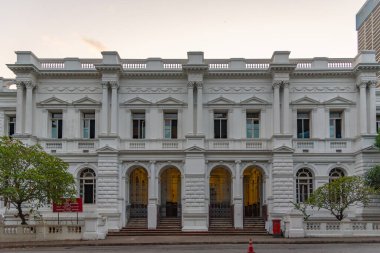 Colombo, Sri Lanka, 19 Ocak 2022: Eski Sri Lanka kasabasındaki genel postane binası.