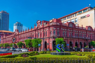 Colombo, Sri Lanka, 18 Ocak 2022: Sri Lanka 'nın eski Colombo kentinde bulunan Cargills (Seylan) Koloni Binası.