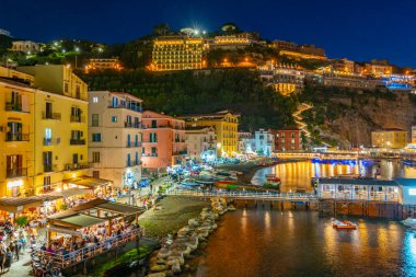 Sorrento, İtalya, 21 Mayıs 2022: İtalyan şehri Sorrento, İtalya.