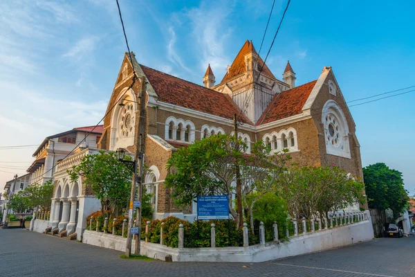 Galle Sri Lanka Enero 2022 Iglesia Todos Los Santos Galle — Foto de Stock