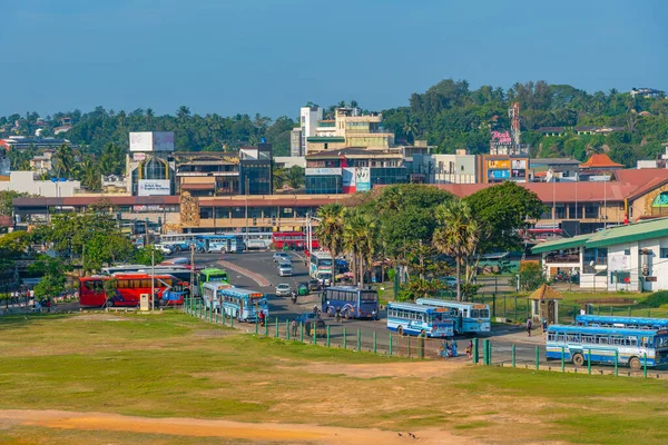 Галле Шрі Ланка Січня 2022 Року Вигляд Жваву Вулицю Галле — стокове фото