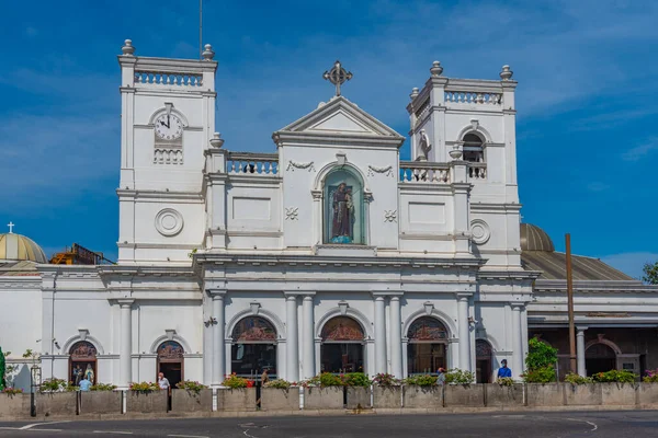 2022年1月19日スリランカのコロンボ スリランカのコロンボにある聖アンソニー教会の眺め — ストック写真